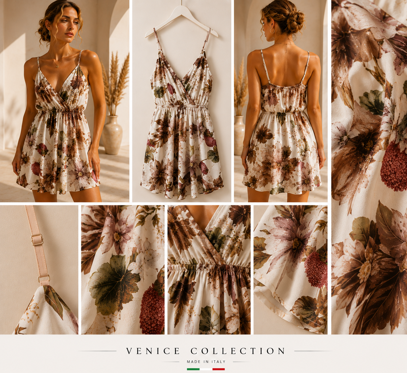 Vestito Floreale – Made in Italy